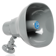 Emergency Signaling Horn Loudspeaker with 15-Watt 25V70V Transformer and Line Supervision Capability