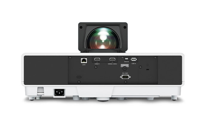 Epson EpiqVision Ultra LS500-W LCD 4K Ultra Short Throw Laser Projector input output