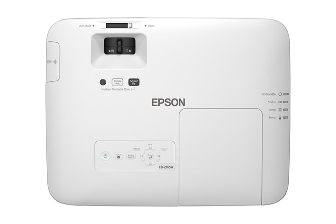 Epson PowerLite 2165W 3LCD WXGA Projector V11H817020
