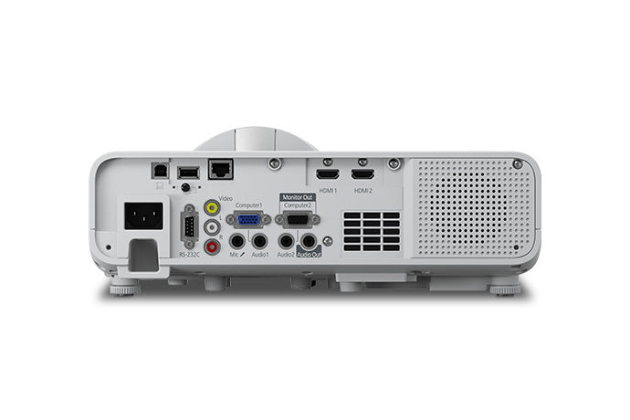Epson PowerLite L210SW WXGA Conference Room Projector Rear Inputs