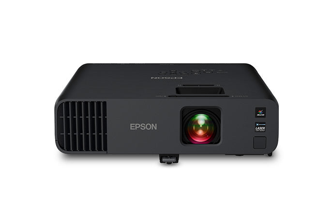 Epson PowerLite L255F Full HD 1080p 3LCD Ultra Short Throw Laser projector (Black) front