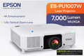 Epson EB-PU1007W V11HA34920 LCD WUXGA Laser Projector 7000 Lumens 4K (White)