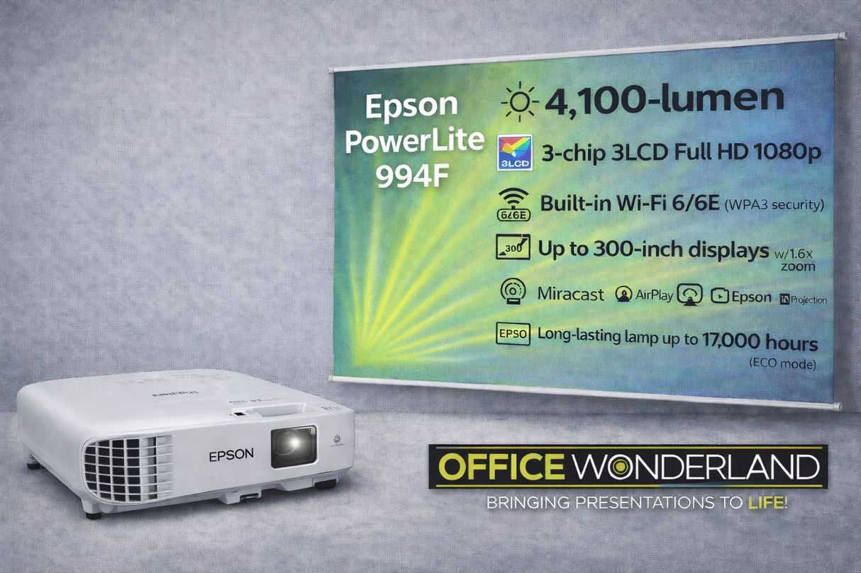 Epson PowerLite 994F Full HD 3LCD Projector