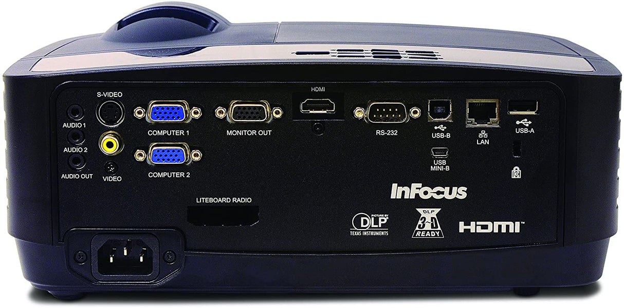 InFocus IN126STa WXGA DLP Projector input output