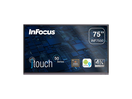 InFocus INF7550 75 4K JTouch Interactive Touch Display