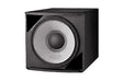 JBL ASB-6118 18 1200-Watt Suspension-Ready P.A. Subwoofer - Black