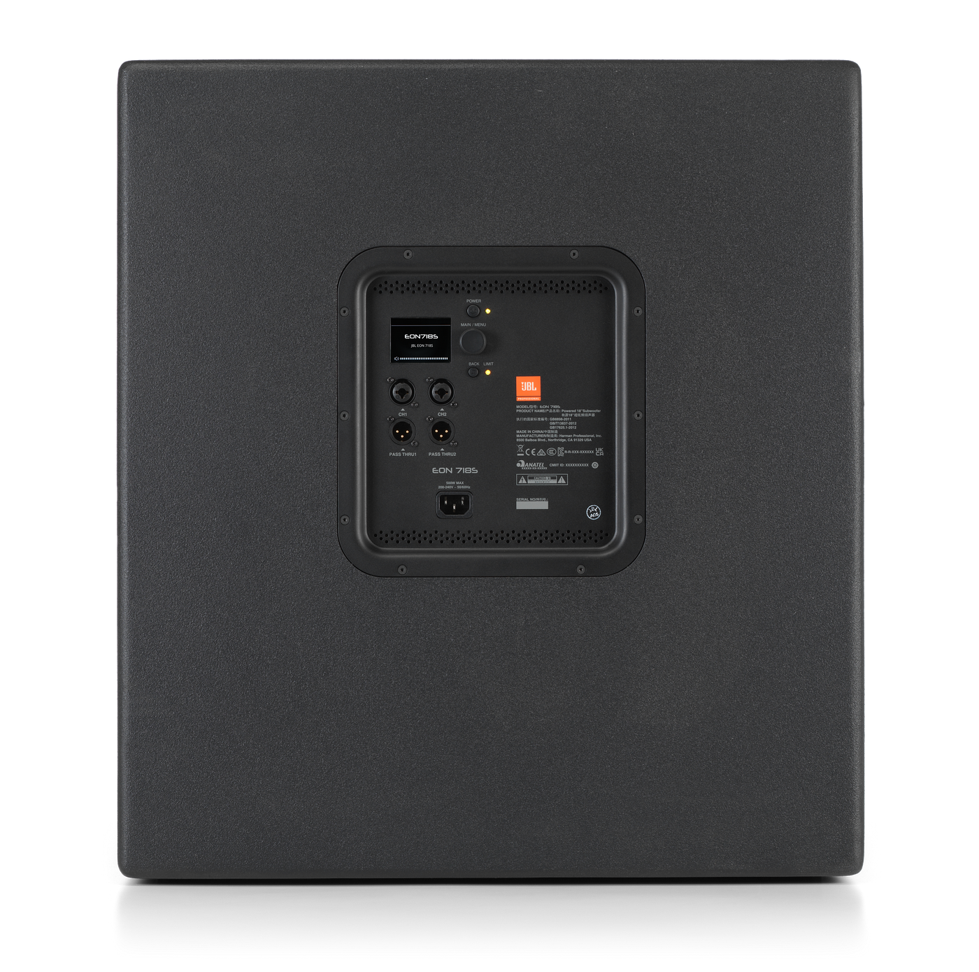 JBL EON718S-NA 18-inch Powered PA Subwoofer f