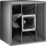 JBL PD566-WRC 15 b Horn-Loaded Full-Range Loudspeaker System with WRC Weather Protection (60° x 60°, Black)