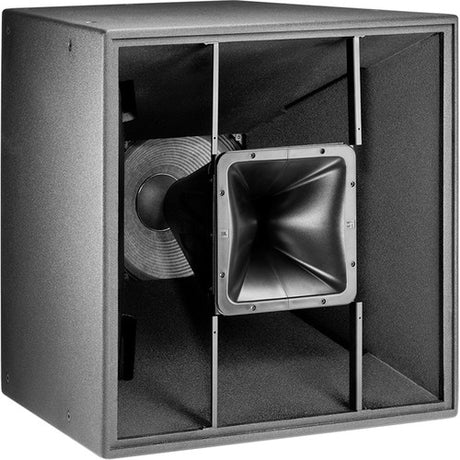 JBL PD595-WRC 15 b Horn-Loaded Full-Range Loudspeaker System with WRC Weather Protection (90° x 50°, Black)