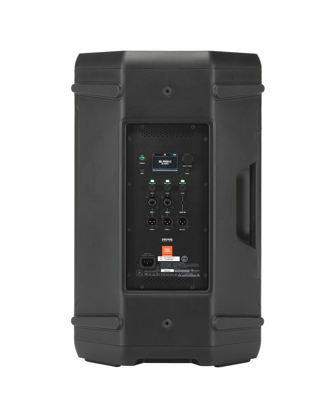 JBL PRX912-NA Professional Powered Two-Way 12-inch PA Loudspeaker b