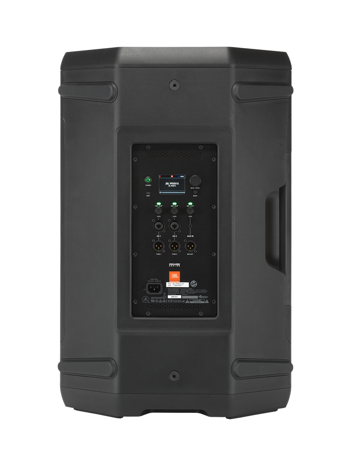JBL PRX915-NA Professional Powered Two-Way 15-inch PA Loudspeaker b