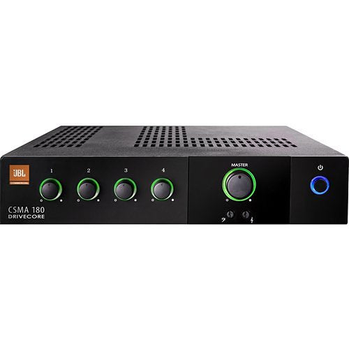 JBL Professional CSMA 180 4-Input 1-Output Commercial Mixer-Amplifier 80Wx1 at 70V front