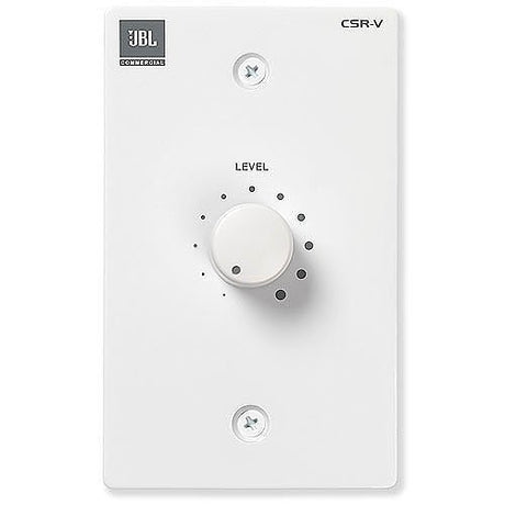 JBL Professional CSR-V-WHT Wall Mounted Volume Controller for CSM Mixers, White