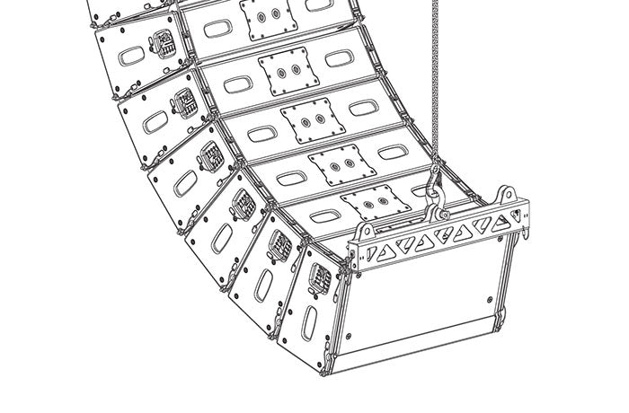 JBL VTXA8-SB Suspension Bar b