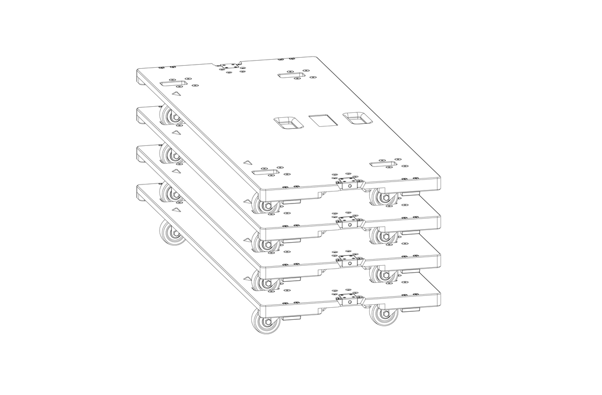 JBL VTXB28-ACC Accessory Casterboard and Cover f