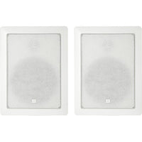 JBL Control 126W - 6.5" 2-Way 100-Watt In-Wall Installation Speaker - Pair (White) - OfficeWonderland