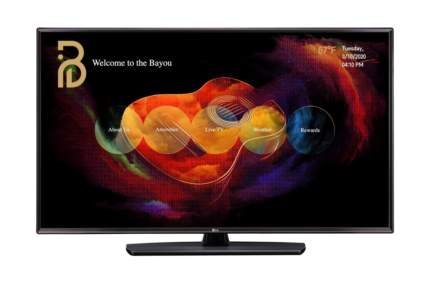 LG 49LV560H 49 Pro Centric Hospitality LED TV with Integrated Pro Idiom front