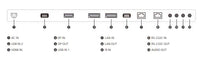 LG 55EF5G-L 55in Flexible Curved Open-Frame OLED Signage Displays inputs and outputs