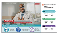 LG 75UR762M 75 4K UHD Pro Centric Hospital Display