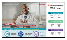 LG 75UR762M 75 4K UHD Pro Centric Hospital Display