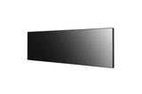 LG 88BH7G-B 88 UHD Ultra-Stretch Signage Display (Black) angled