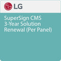 LG LWSM30B.AUS SuperSign CMS 3-Year Solution Renewal (Per Panel)