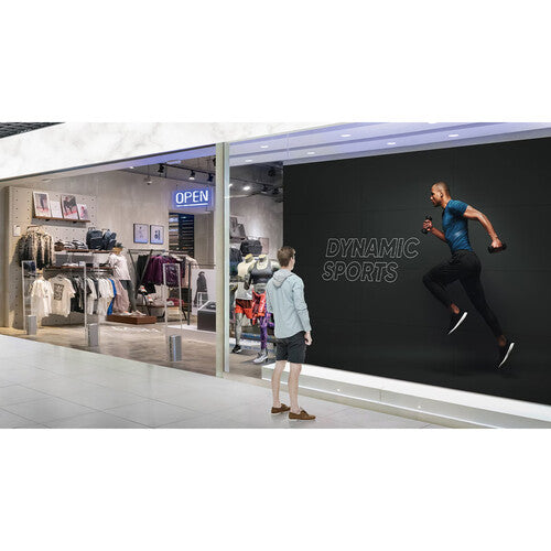 LG 55VL5PJ-9P 3 x 3 Full HD Video Wall Kit with Peerless-AV Wall Mounts