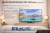 LG 65UK670H0UA 65" 4K Ultra HD Hospitality TV | Authorized Dealer