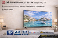 LG 86UK670H0UD 86"4K Ultra HD Pro:Centric® SMART NanoCell Hospitality TV