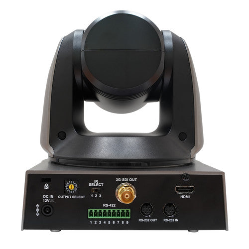 Lumens VC-A52SB 20X Optical Zoom PTZ Video Conferencing Camera side input and output