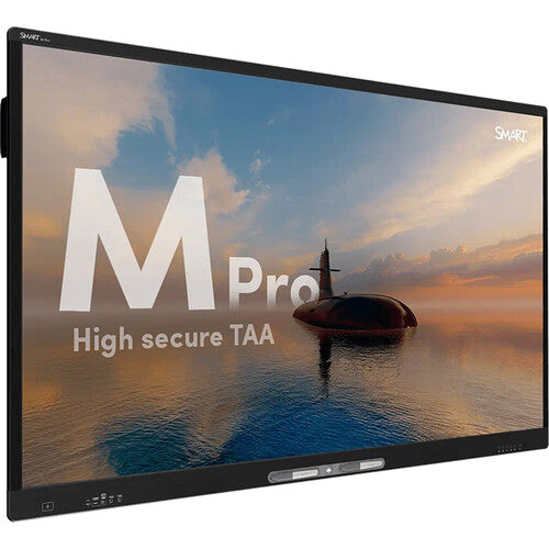 SMART Technologies M Pro High Secure Series TAA 86" UHD 4K Touch Screen Commercial Monitor