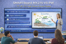 SMART Board MX275-V5-PW 75″ 4K UHD Interactive Display – Buy Now | Authorized Dealer