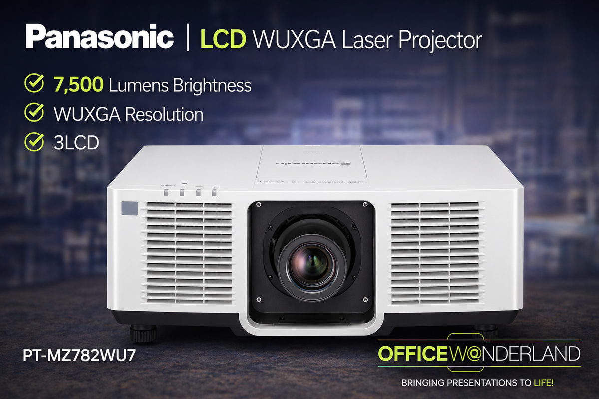 Panasonic PT-MZ782WU7 LCD WUXGA Laser Projector