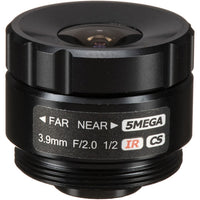 Marshall Electronics 1 2 CS-Mount 3.9mm Fixed Lens V-553.9-5MP-VIS-IR