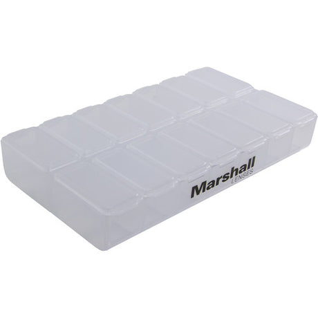 Marshall Electronics 2.3, 2.8, 6.0, 8.0, 12.0 & 16.0mm Fixed M12 Lense Kit with Multi-Compartment Case