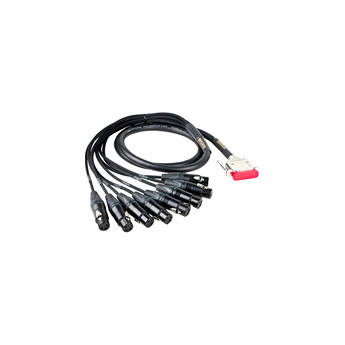 Marshall Electronics DB25 to XLR Female 8-Channel Analog Audio Input Cable (5')