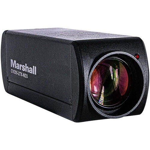 Marshall Electronics CV355-27X-ND3 HDMI/3G-SDI NDI HX3 Box Camera with 27x Optical Zoom