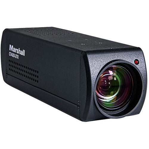 Marshall Electronics CV420-27X UHD 4K HDMI/12G-SDI IP Box Camera with 27x Optical Zoom