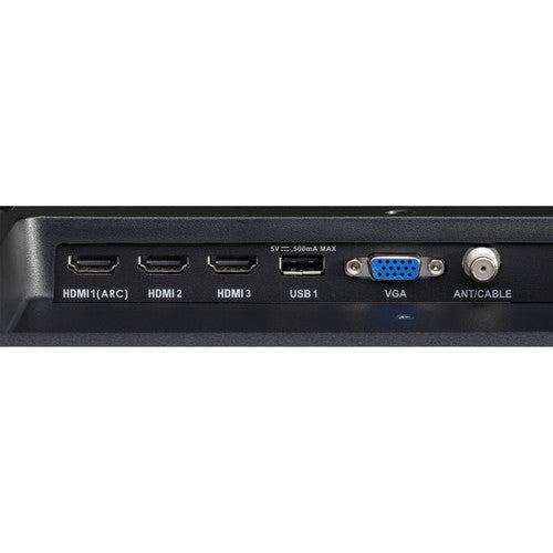 NEC E437Q 43 inch 4K UHD Display with Integrated ATSC NTSC Tuner input output terminals 2