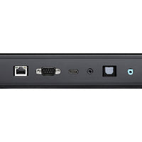 NEC E558 55in 4K Commercial TV with Integrated ATSC-NTSC Tuner view of inputs outputs and ports2