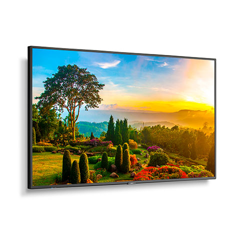 NEC M551 MPI4E 55 Ultra High Definition Professional Display with integrated SoC MediaPlayer with CMS platform angle