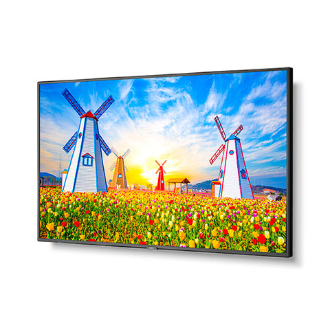 NEC M651 PC4 65 Ultra High Definition Professional Display with Built In Intel PC angle