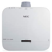 NEC NP-PA722X-13ZL Professional 3LCD XGA Projector top view