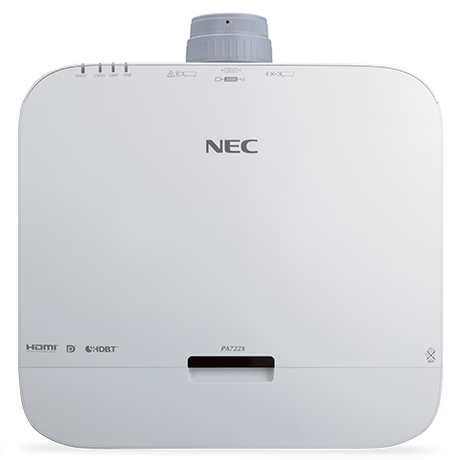 NEC NP-PA722X-13ZL Professional 3LCD XGA Projector top view