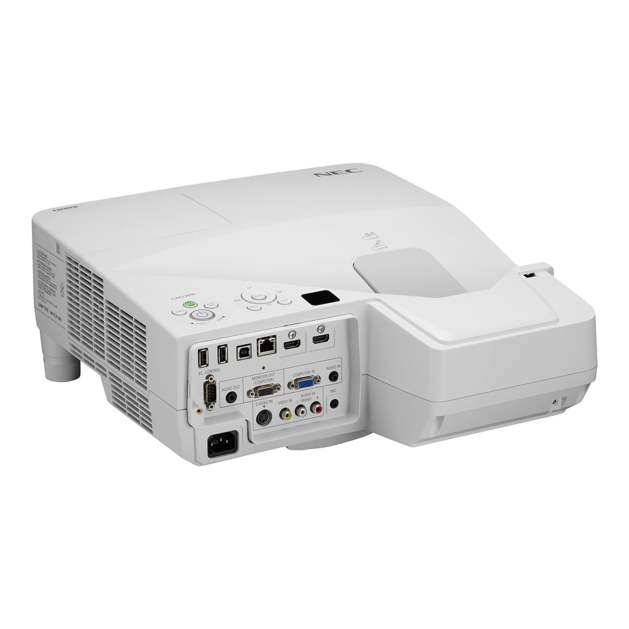 NEC NP-UM330W 3LCD Ultra Short Throw Projector