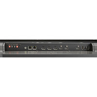 NEC P555 55 Ultra High Definition Professional Display with Wide Color Gamut view of inputs output and ports
