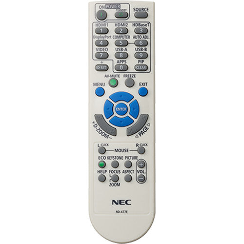 NEC RMT-PJ39 Replacement Remote Control