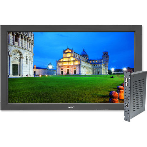 NEC V3232PC2 32 inch High-Performance LED backlit Commercial-Grade Display with Integrated OPS PC bundle