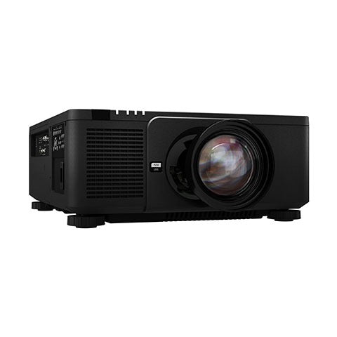 Sharp XP-X171Q-B 4K UHD Professional Installation Laser Projector Front (Black)