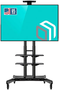 ONKRON TS18-81 Mobile TV Stand TV Cart front